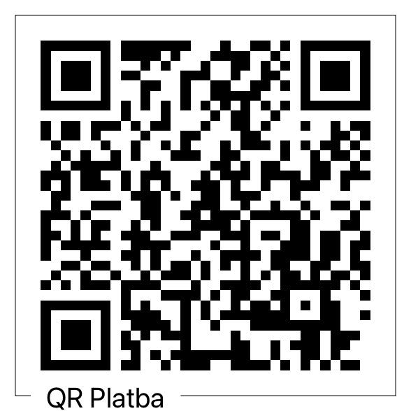 QR kod pro platbu online